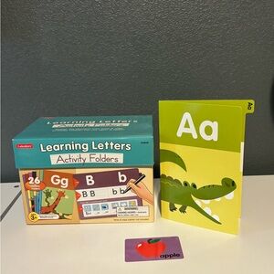 Lakeshore learning letters activity folder